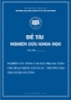 Đề tài nghiên cứu khoa học "Nghiên cứu nâng cao giá trị gia tăng cho hoạt động sản xuất - thương mại trái sơ Gò Công