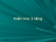Bài giảng Kiến trúc 3 tầng