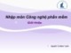 Bài giảng Nhập môn Công nghệ phần mềm: Chương 0 - Nguyễn Thị Minh Tuyền