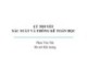 Bài giảng Lý thuyết xác suất và thống kê toán học: Chương 5 - Phan Văn Tân