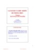 Bài giảng Vận hành và điều khiển hệ thống điện: Chương 1 - Võ Ngọc Điền