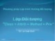 Bài giảng Phương pháp lập trình hướng đối tượng: Lớp đối tượng