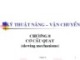 Bài giảng Kỹ thuật nâng & vận chuyển - Chương 8: Cơ cấu quay (Slewing mechanisms)