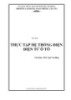 Bài giảng Thực tập Hệ thống điện điện tử ô tô