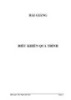 Bài giảng Điều khiển quá trình - ThS. Phạm Văn Tâm
