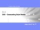 Bài giảng Thiết kế và lập trình Web - Bài 3: Casscading Style Sheets