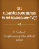 Bài giảng Chính sách ngoại thương: Bài 2 - Vũ Thành Tự Anh