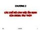 Bài giảng Khai thác hệ động lực tàu thủy - Chương 2: Các chế độ làm việc ổn định của diesel tàu thủy