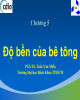 Bài giảng Kỹ thuật bê tông: Chương 5 - PGS.TS. Trần Văn Miền
