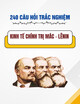 240 câu hỏi trắc nghiệm môn Kinh tế chính trị Mác-Lênin